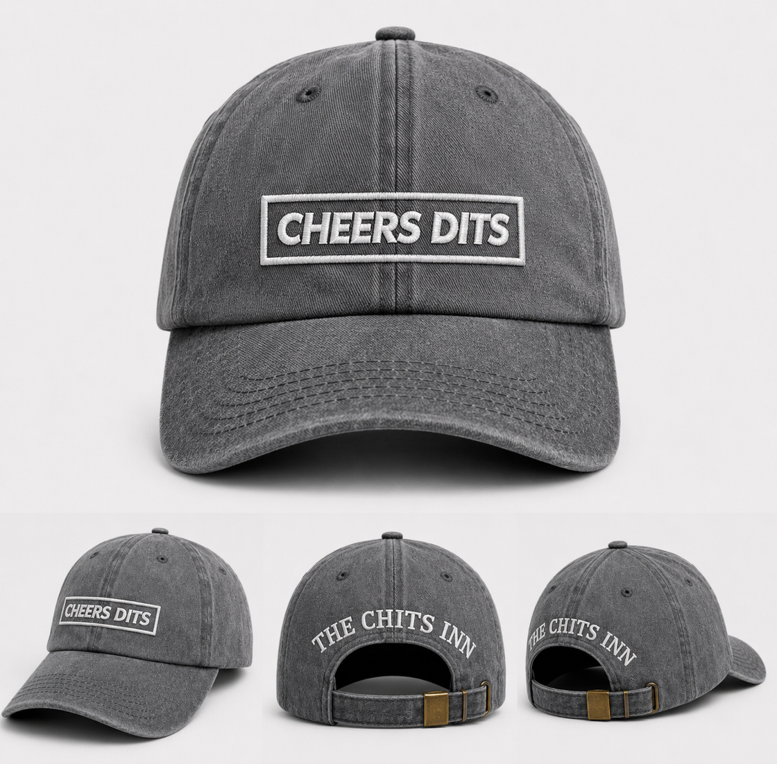 Cheers Dits Vintage Dad Cap
