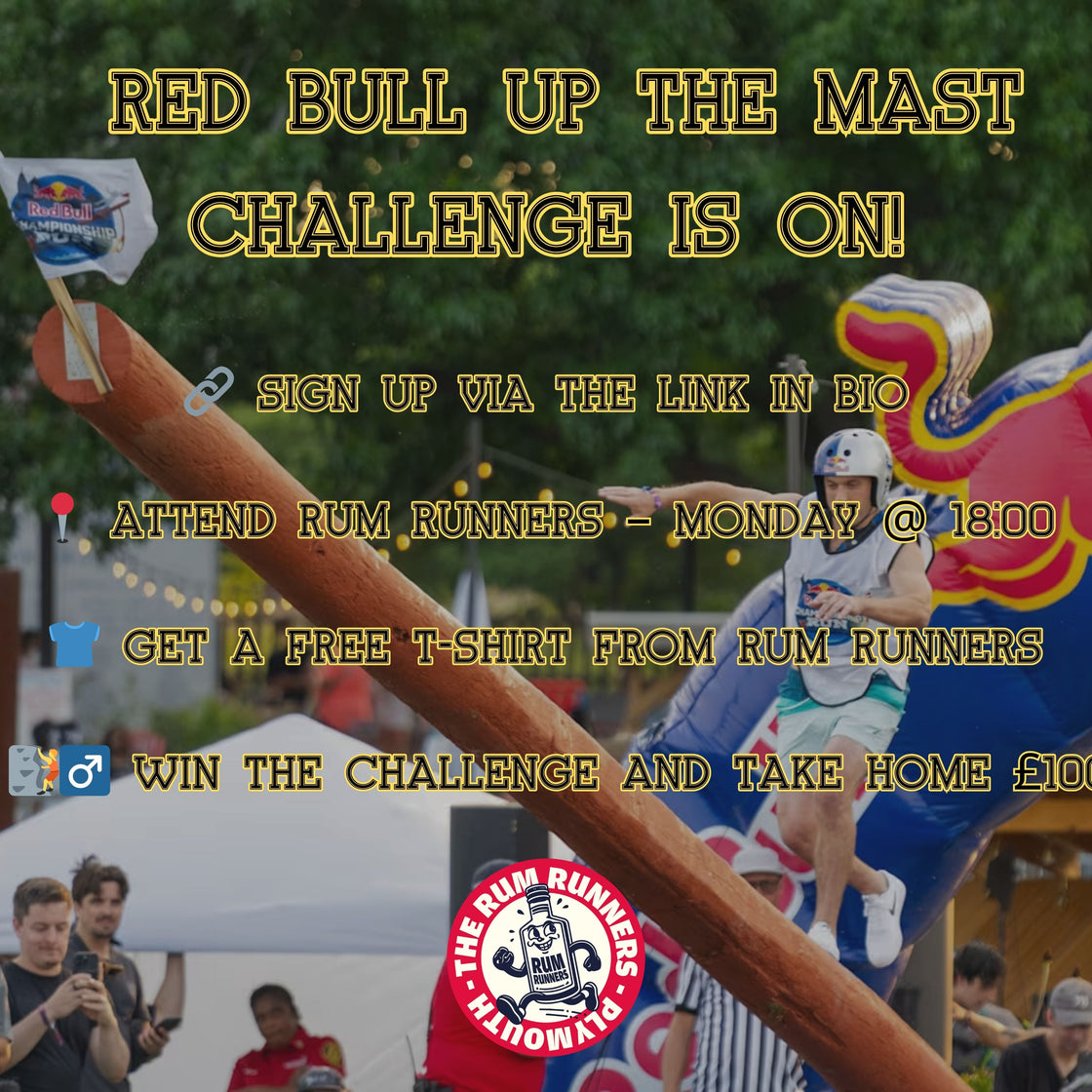 Rum Runners ‘Up Your Mast’ Red Bull Event Long Sleeve T-Shirt