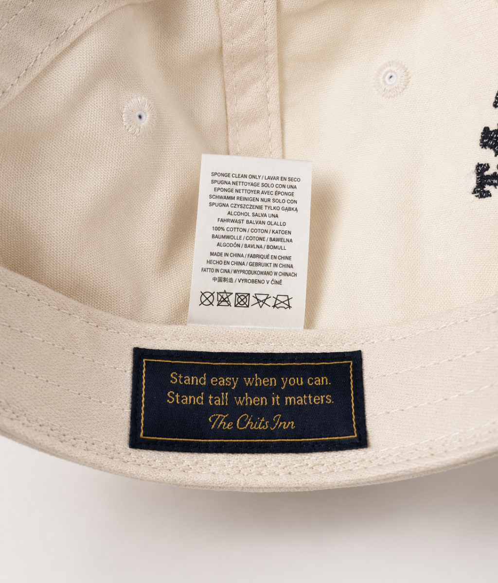 Black Cat Cowboy Dad Cap | Premium Embroidered Cotton Hat