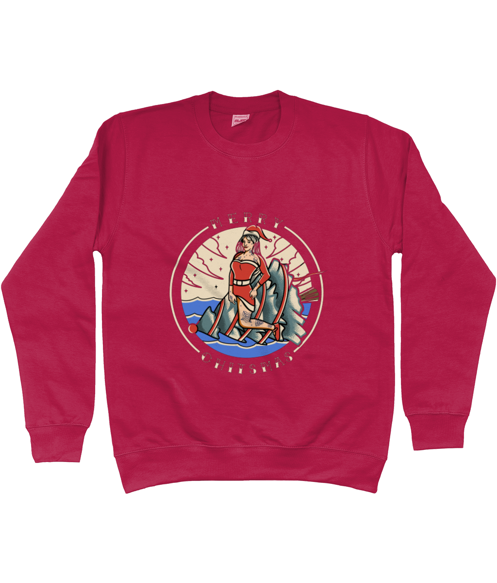 Festive Tree-Riding Jumper
