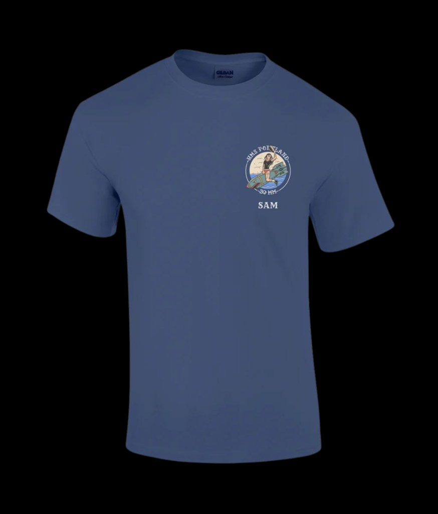 Dirty Thirty HMS Portland Bespoke Tee