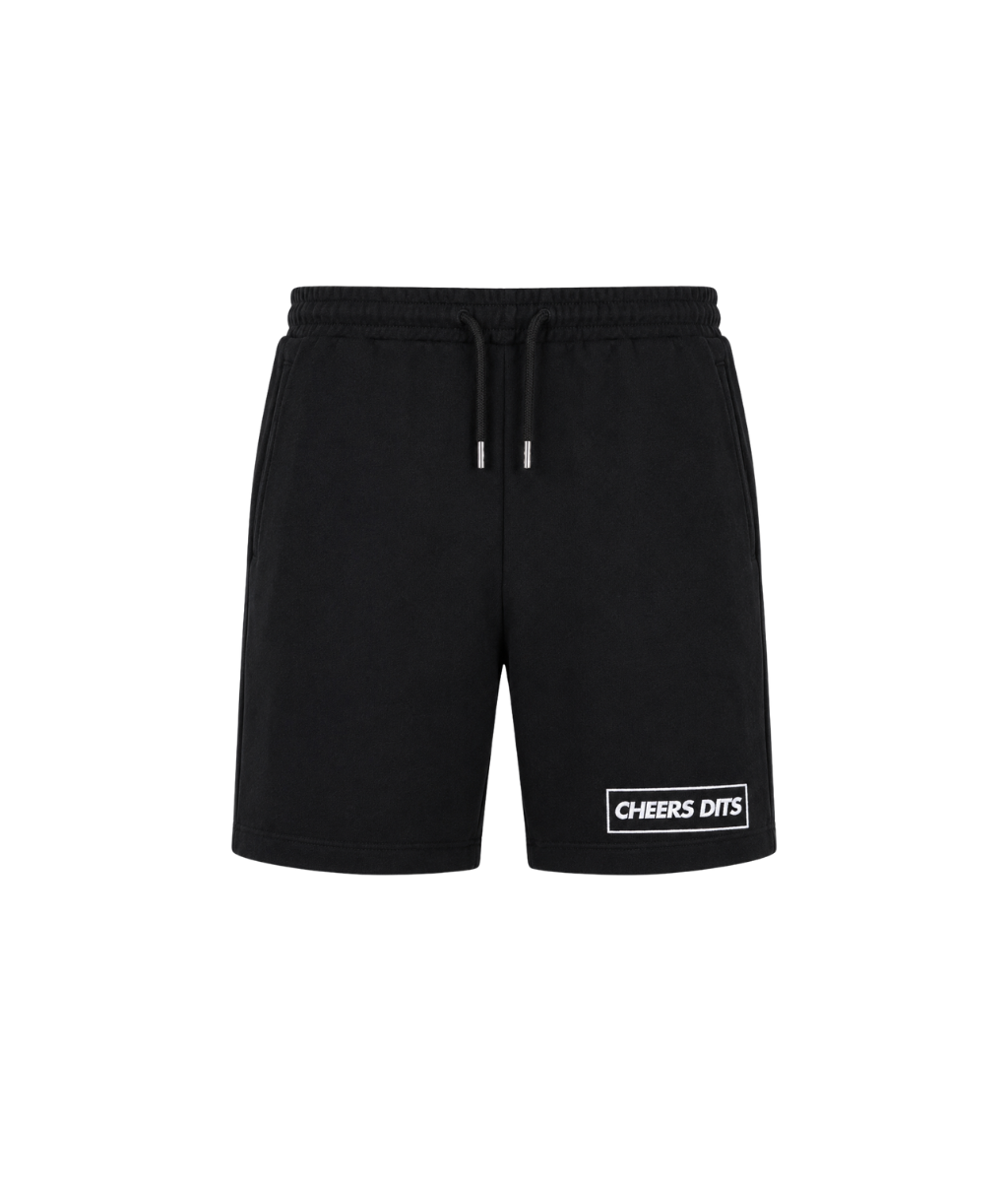 Cheers Dits Embroidered Leisure Shorts | Premium 460gsm Cotton Shorts