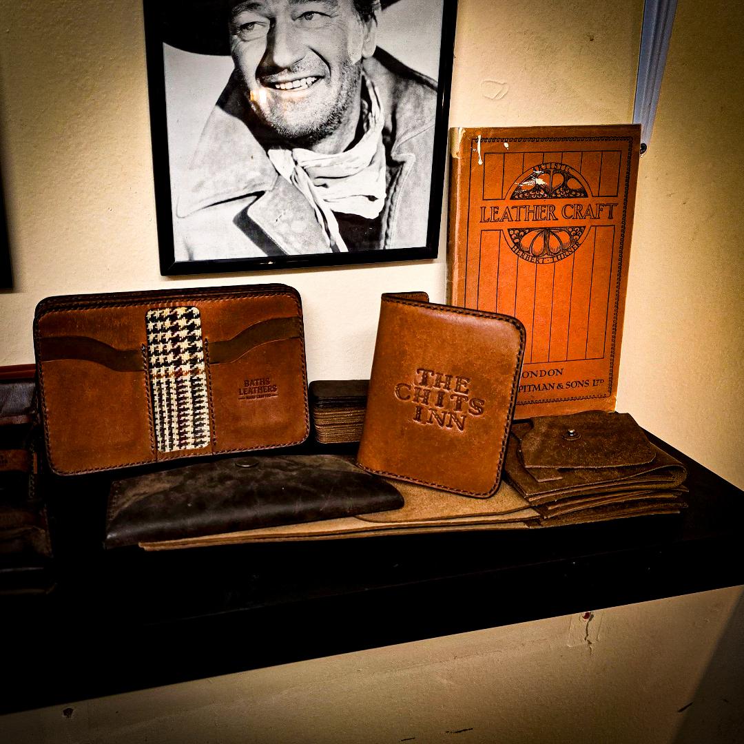 The Chits Inn X Baths Leathers Wallet