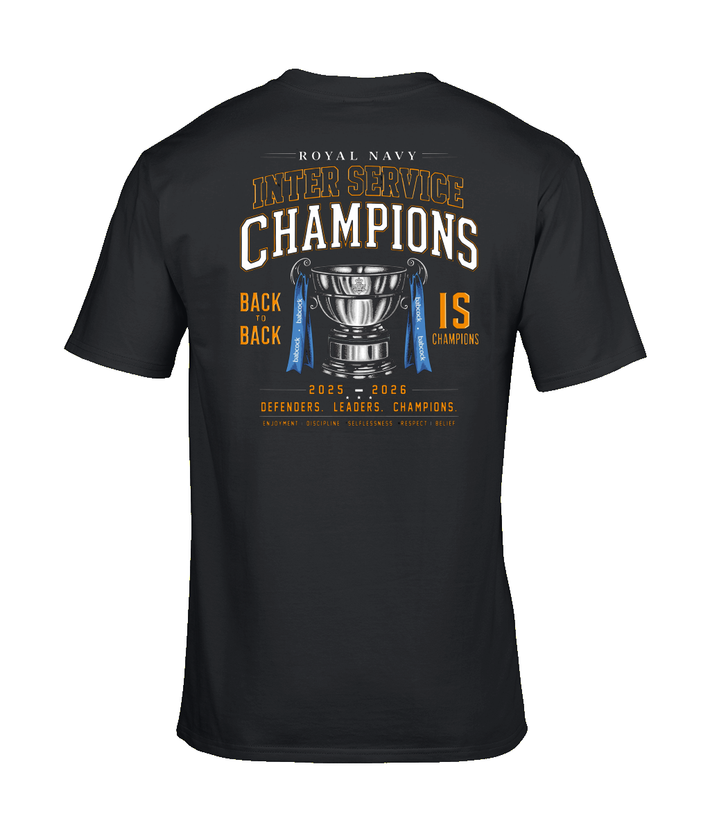 Royal Navy Rugby Inter Service Champions T-Shirt
