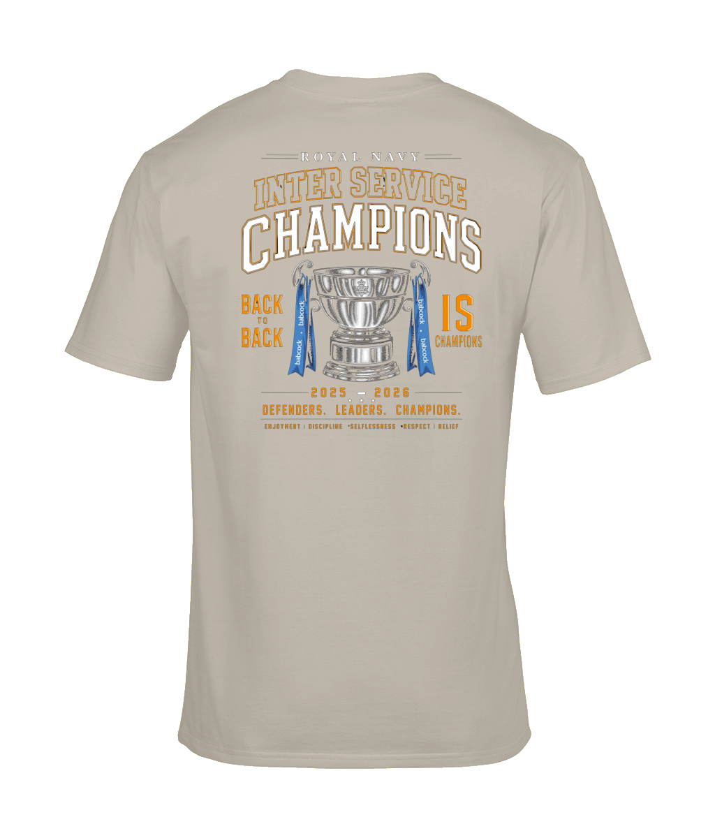 Royal Navy Rugby Inter Service Champions T-Shirt