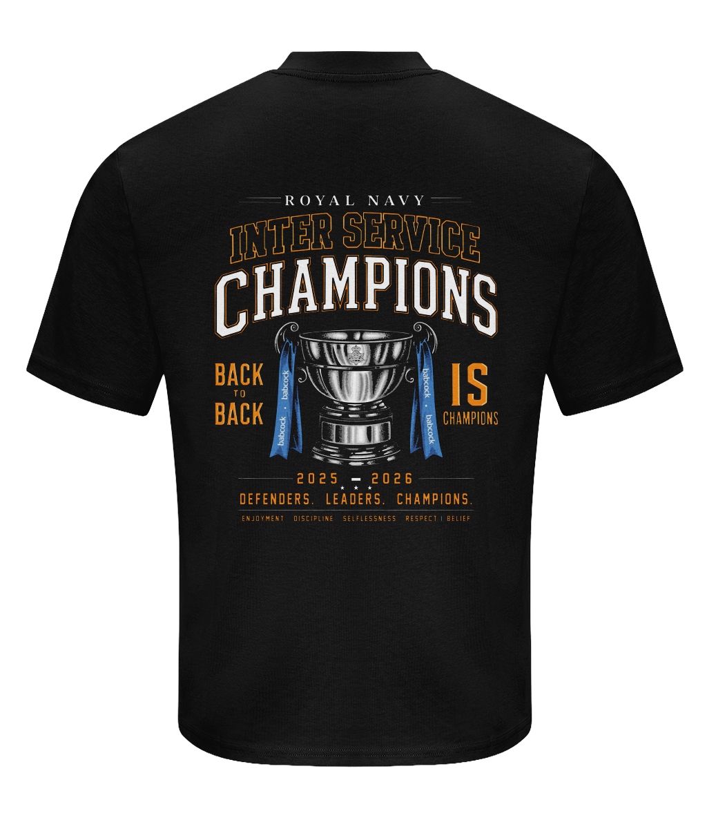 Royal Navy Rugby Inter Service Champions T-Shirt