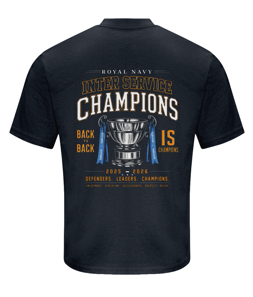 Royal Navy Rugby Inter Service Champions T-Shirt