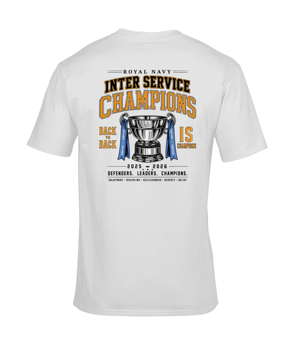 Royal Navy Rugby Inter Service Champions T-Shirt