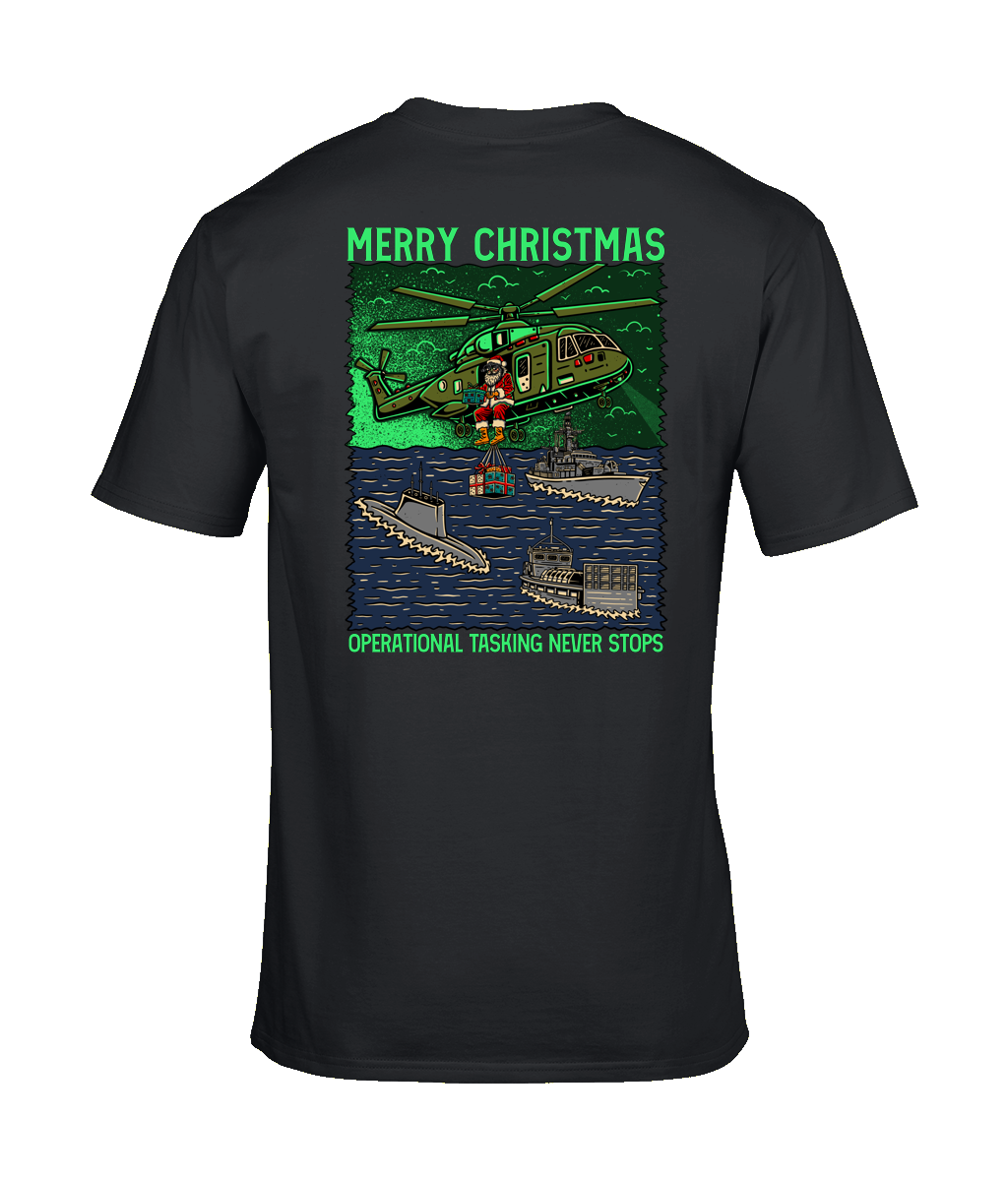 Merry Christmas Operational Tasking Tee | The Chits Inn | Unisex T-Shirt