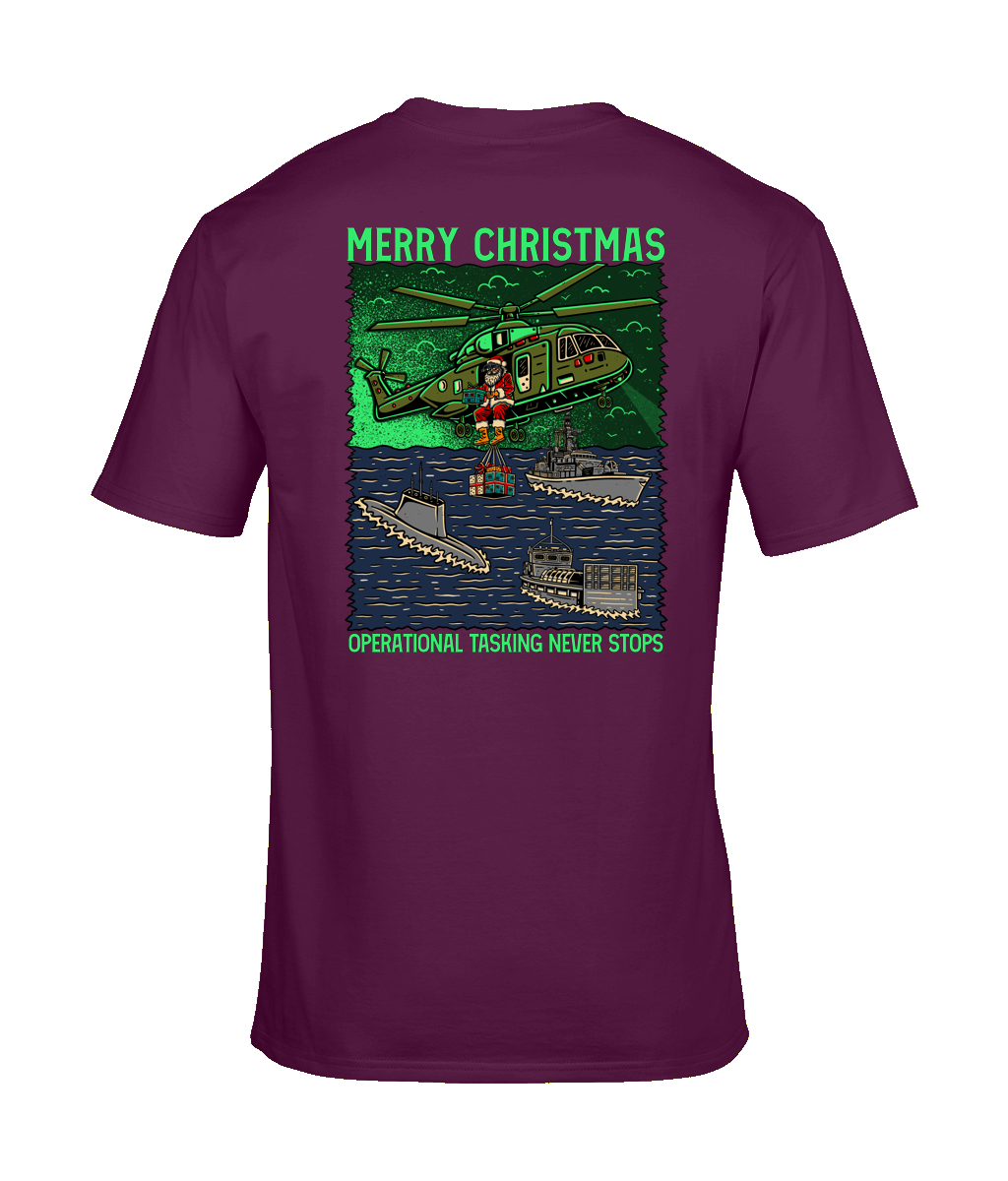 Merry Christmas Operational Tasking Tee | The Chits Inn | Unisex T-Shirt