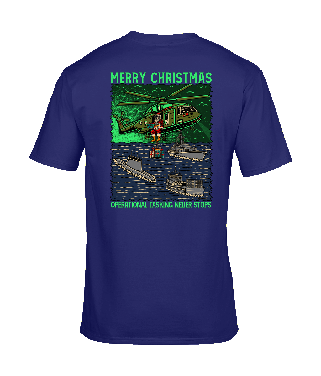 Merry Christmas Operational Tasking Tee | The Chits Inn | Unisex T-Shirt