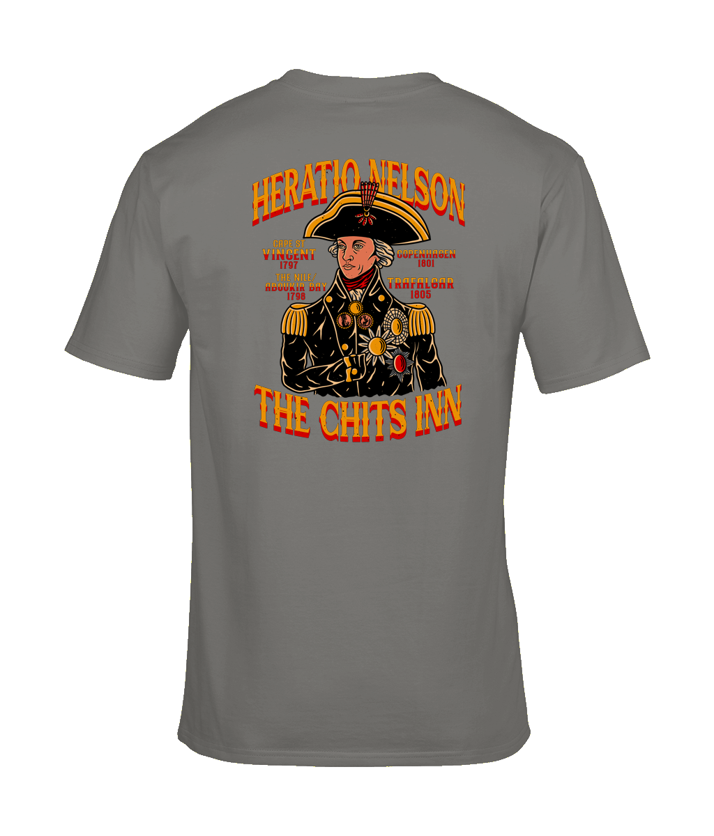 Horatio Nelson Naval History Graphic T‑Shirt | The Chits Inn | Unisex T-Shirt