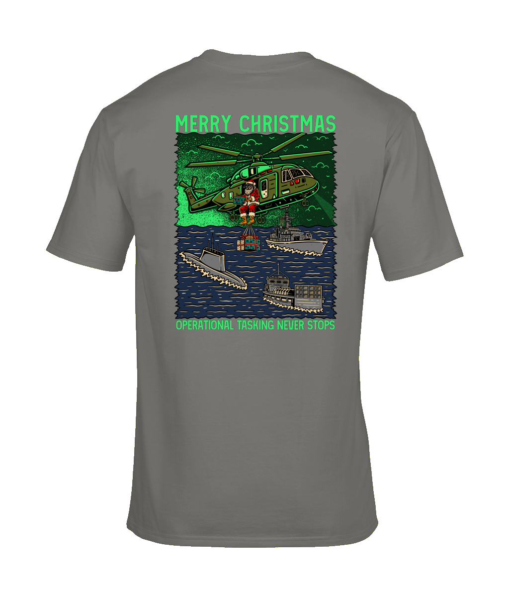 Merry Christmas Operational Tasking Tee | The Chits Inn | Unisex T-Shirt