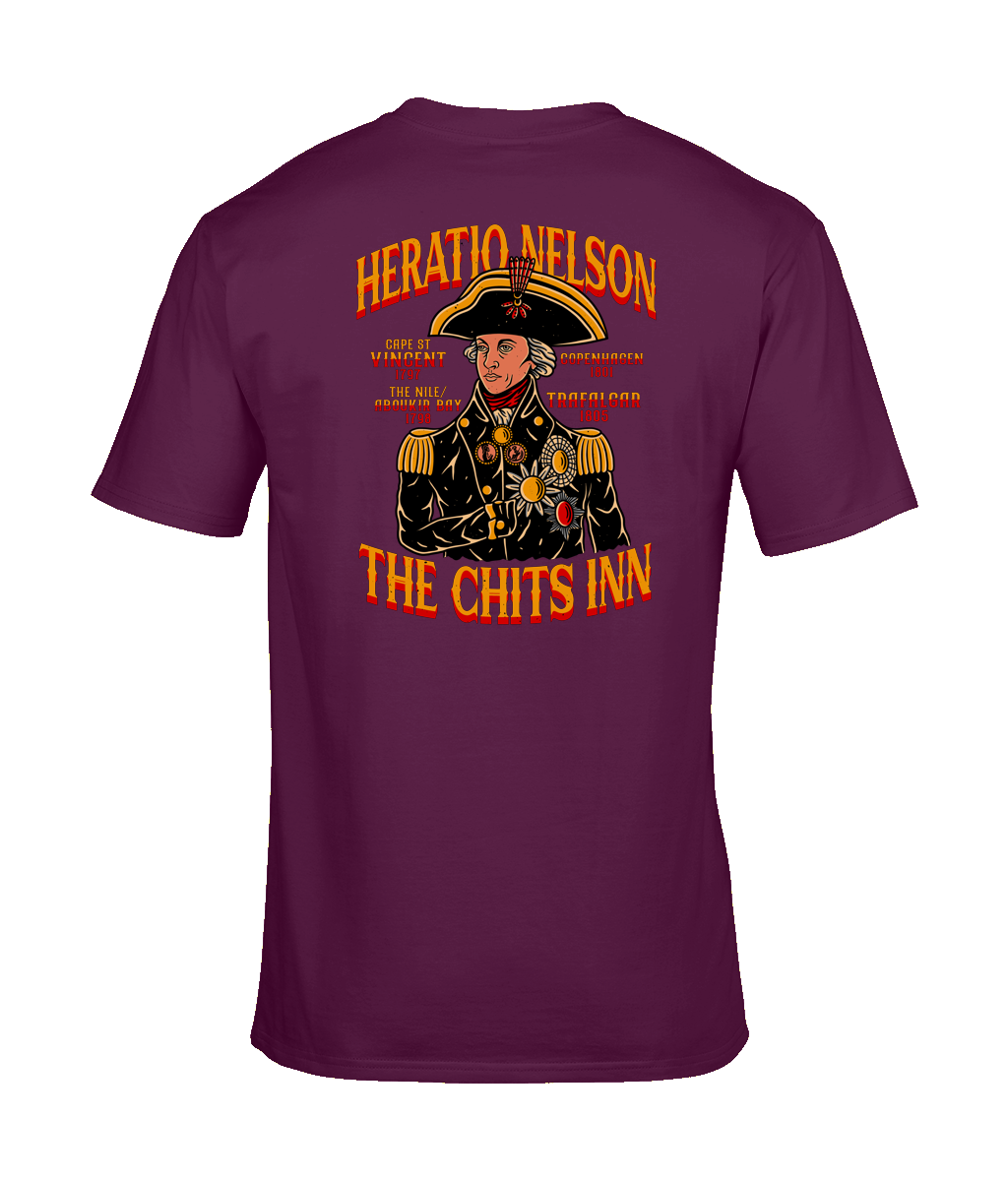 Horatio Nelson Naval History Graphic T‑Shirt | The Chits Inn | Unisex T-Shirt