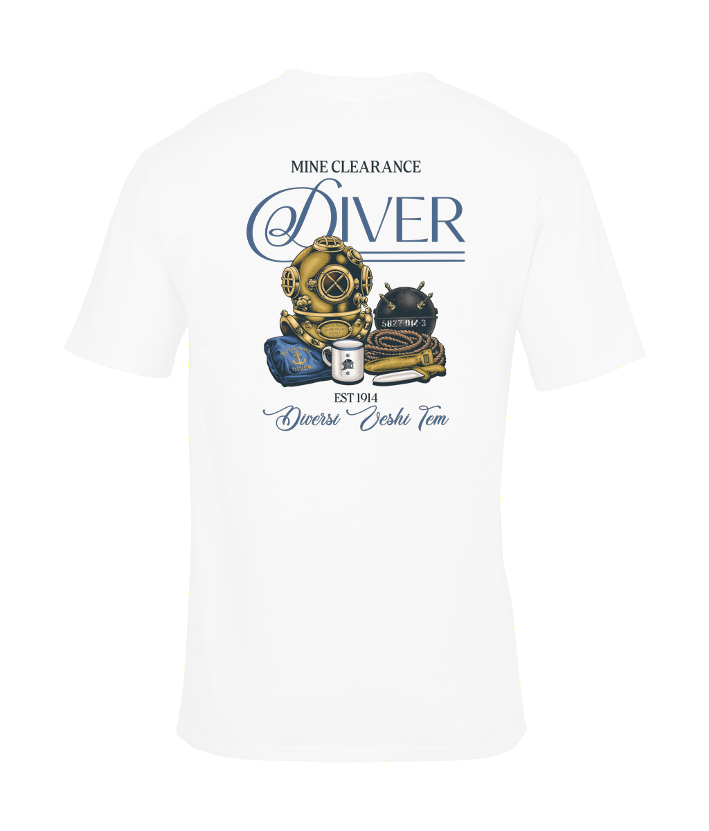 The Chits Inn “Mine Clearance Diver” Tee – Diversi Vestri Tem Edition