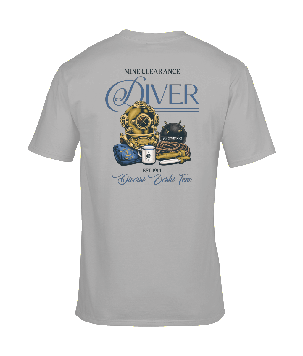 The Chits Inn “Mine Clearance Diver” Tee – Diversi Vestri Tem Edition