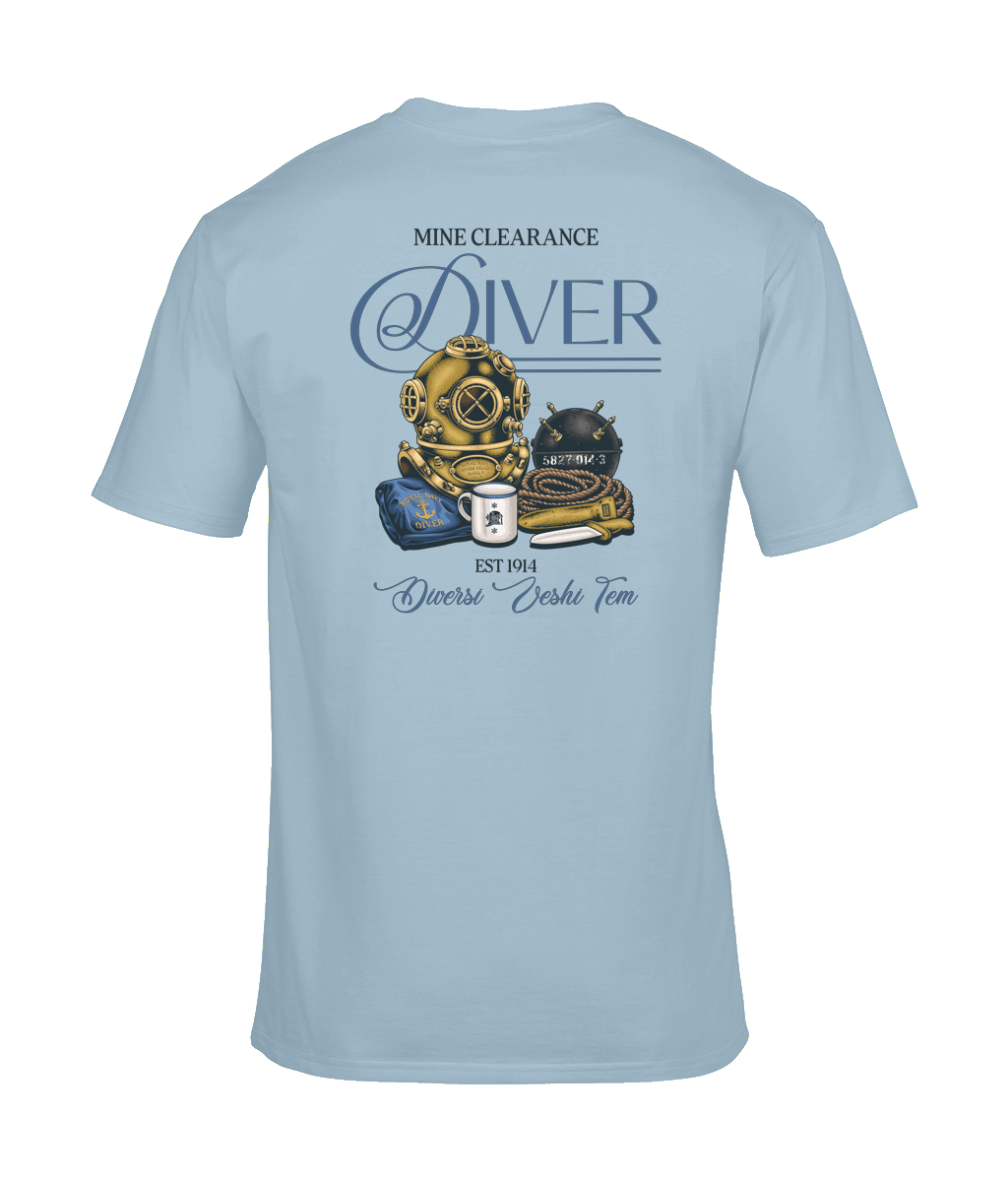 The Chits Inn “Mine Clearance Diver” Tee – Diversi Vestri Tem Edition
