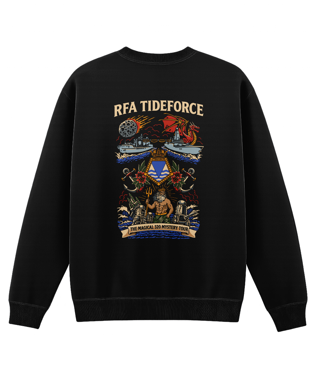RFA Tideforce “Magical 320 Mystery Tour” Crewneck Jumper – Premium Heavyweight Sweatshirt