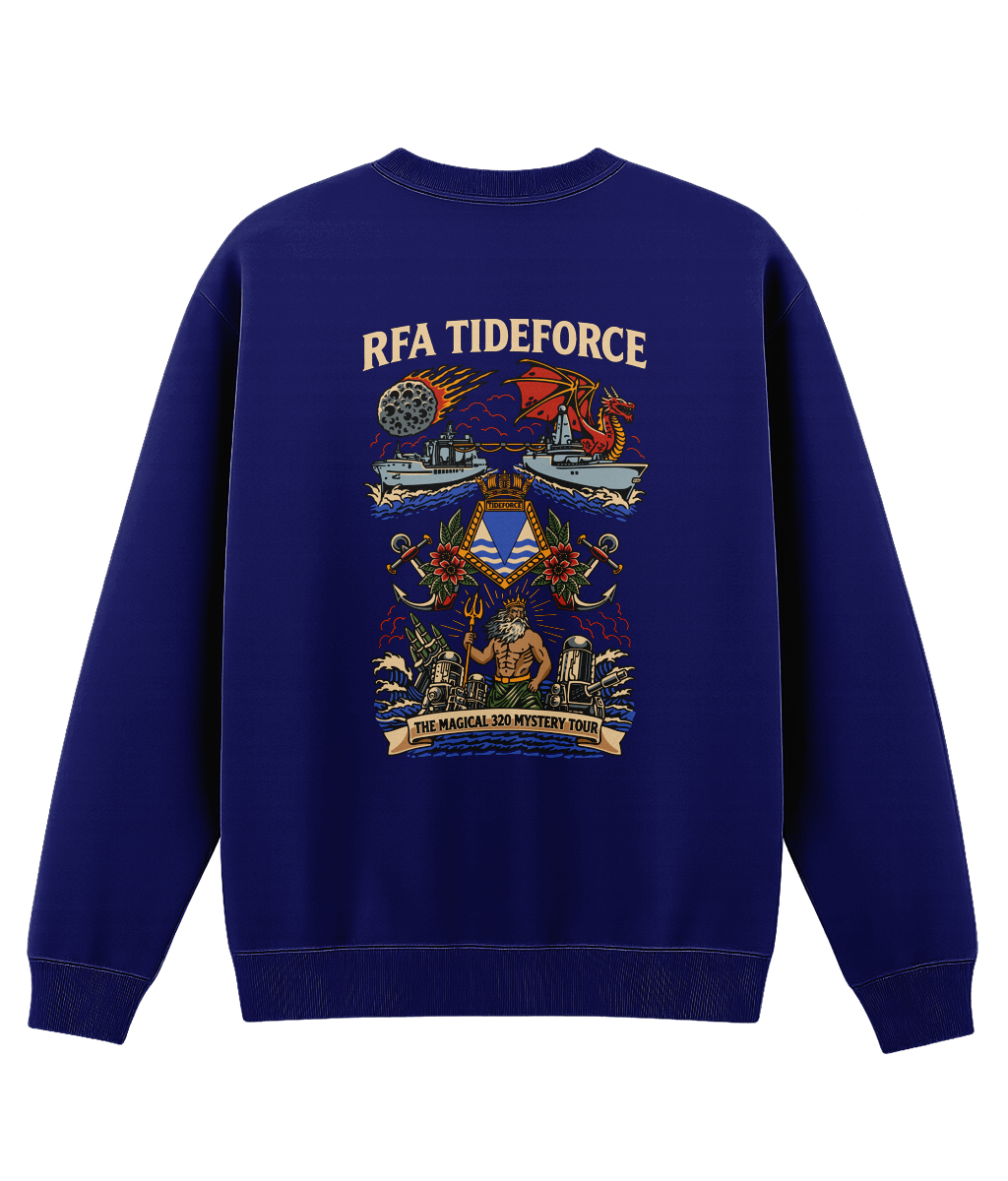 RFA Tideforce “Magical 320 Mystery Tour” Crewneck Jumper – Premium Heavyweight Sweatshirt