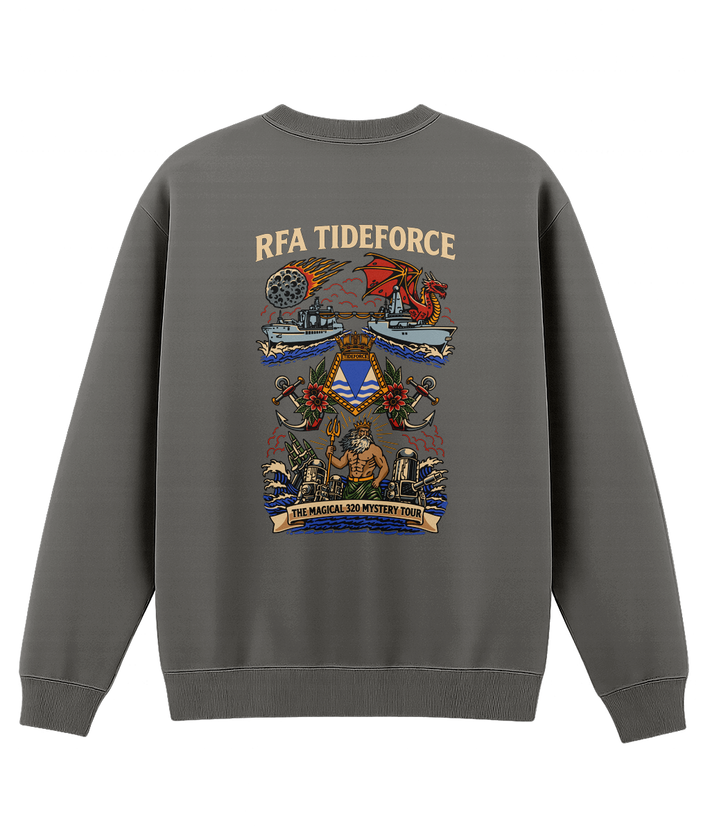 RFA Tideforce “Magical 320 Mystery Tour” Crewneck Jumper – Premium Heavyweight Sweatshirt