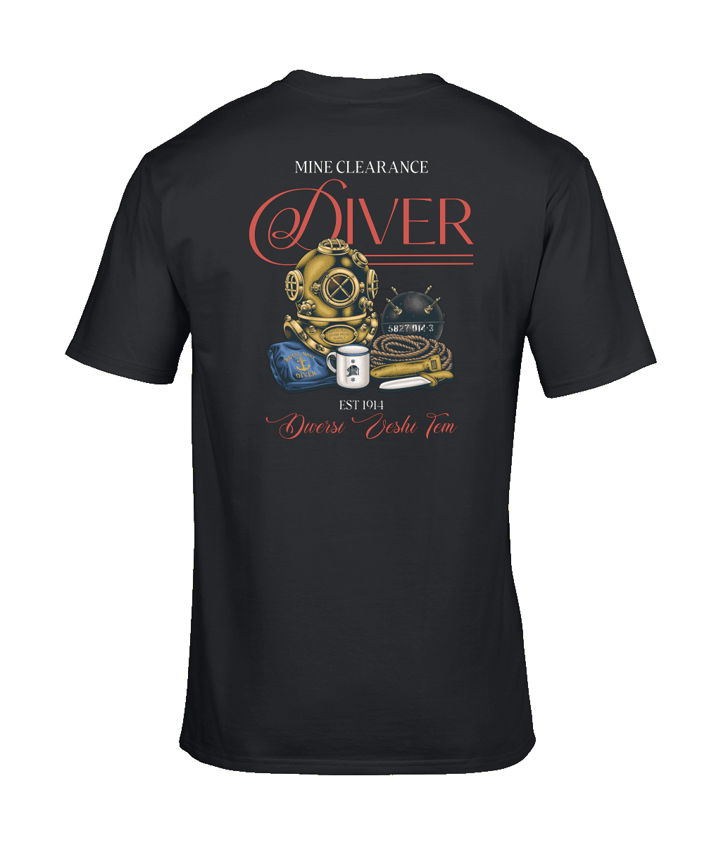 The Chits Inn “Mine Clearance Diver” Tee – Diversi Vestri Tem Edition