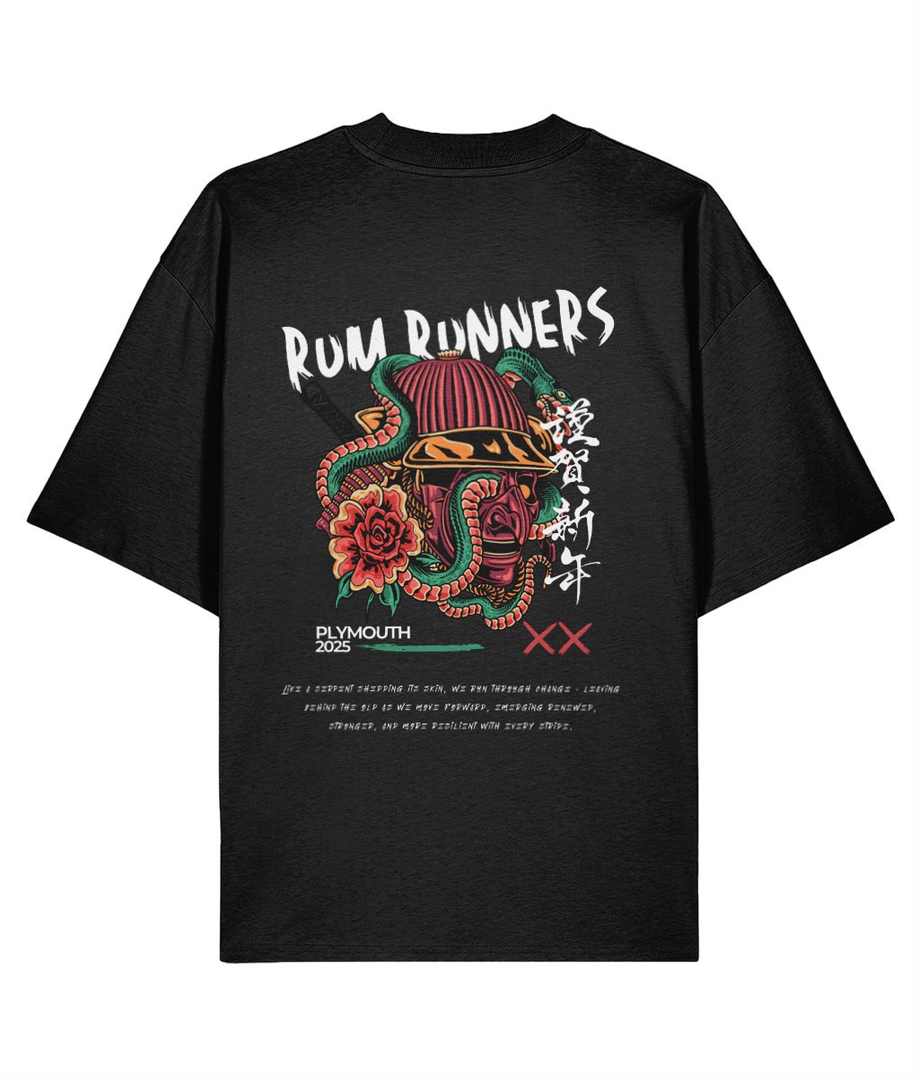 Rum Runners 'Serpent' 2025 Heavyweight Faded Tee