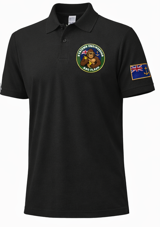 Royal Fleet Auxiliary Systems Engineering "Arc Flash" | Royal Fleet Auxiliary Navy Polo