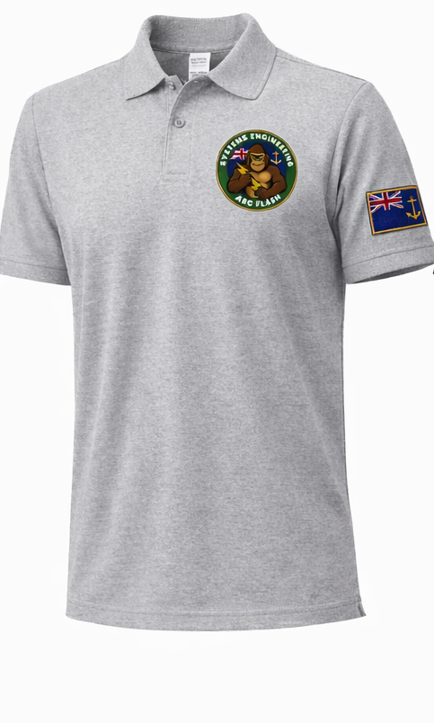 Royal Fleet Auxiliary Systems Engineering "Arc Flash" | Royal Fleet Auxiliary Navy Polo