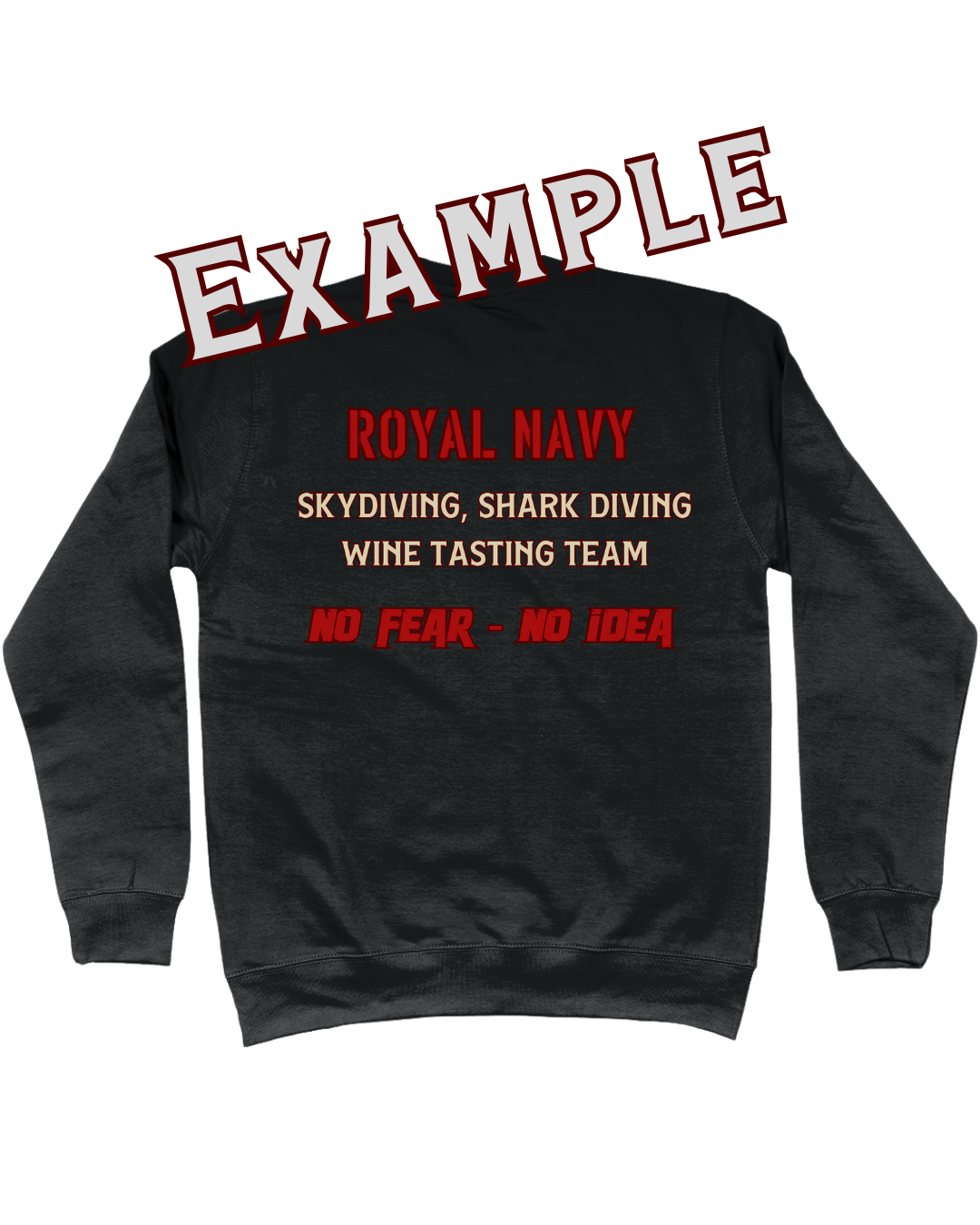 Customisable Blank Jumper – Design Your Own | The Chits Inn | Unisex Jumper