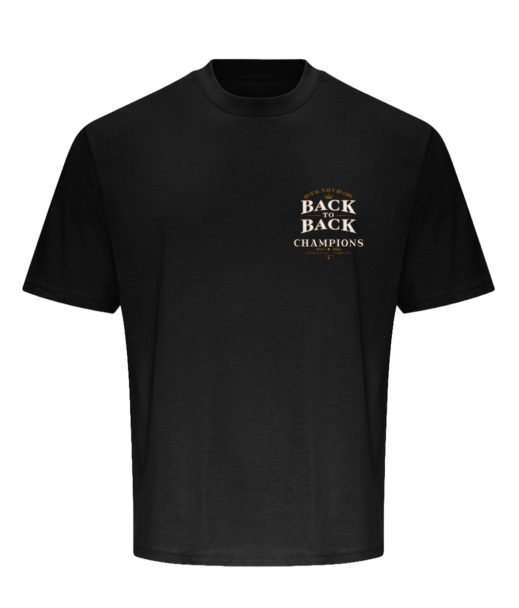 Royal Navy Rugby – Back to Back T-Shirt (2025 & 2026)