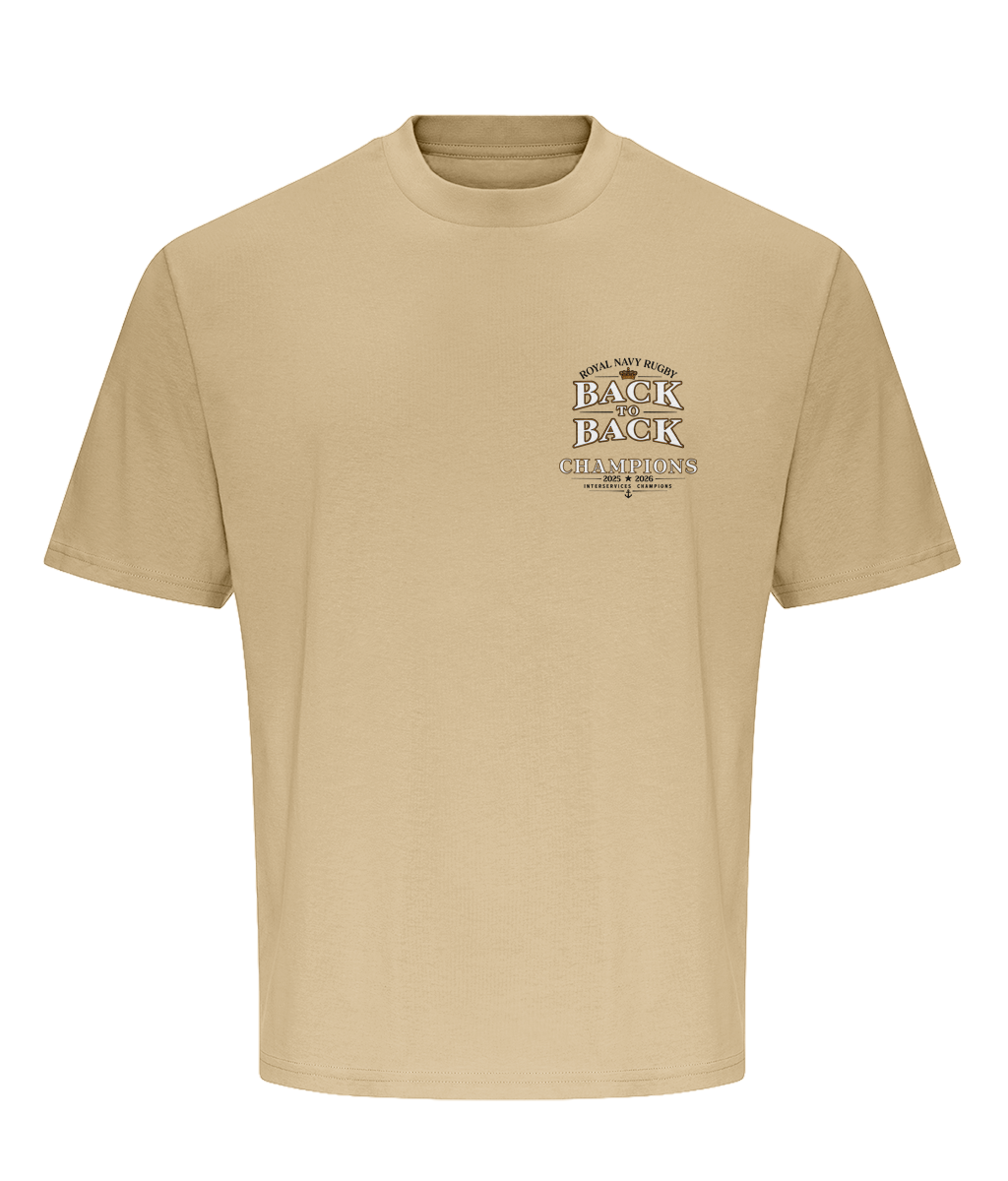 Royal Navy Rugby – Back to Back T-Shirt (2025 & 2026)