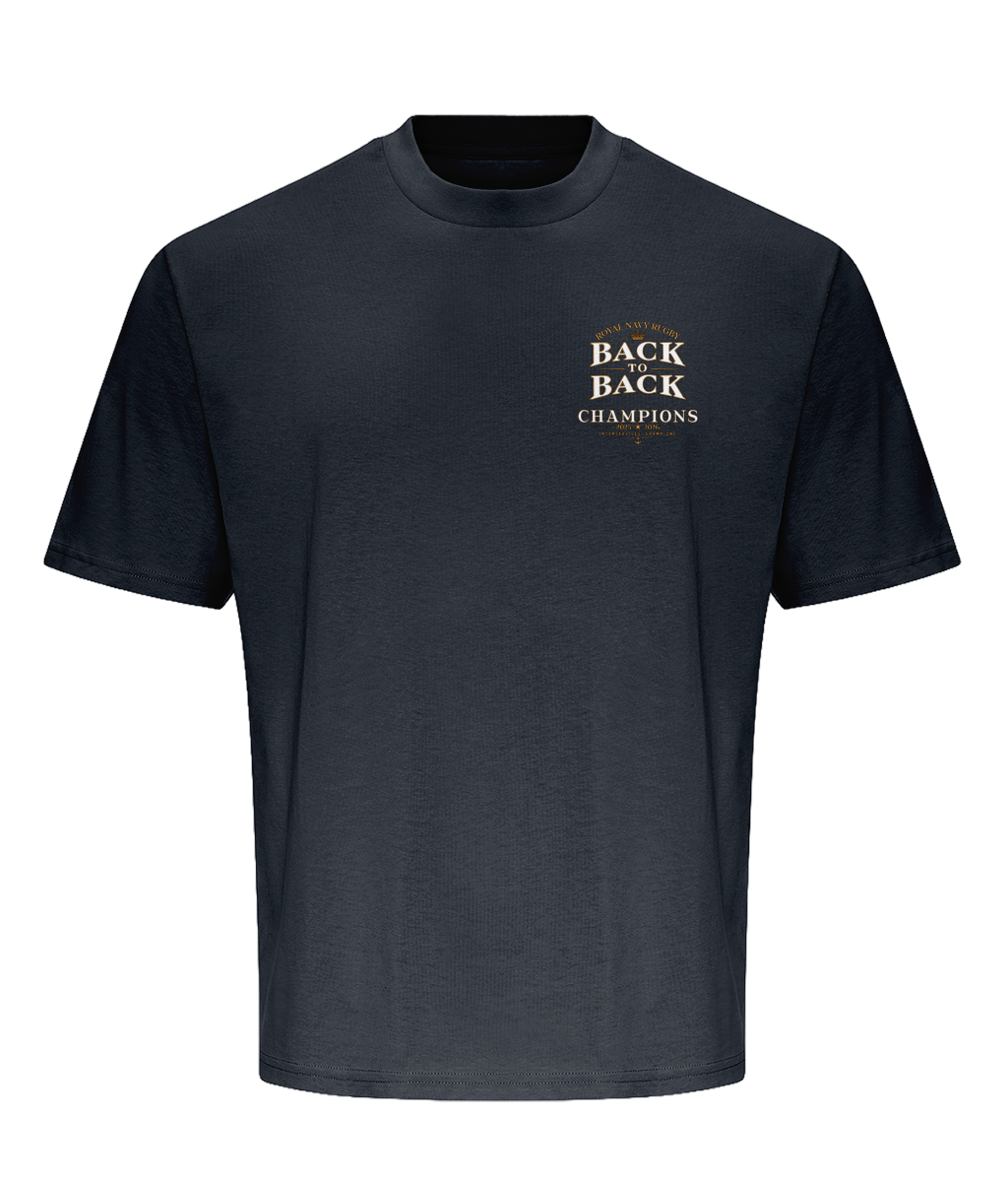 Royal Navy Rugby – Back to Back T-Shirt (2025 & 2026)