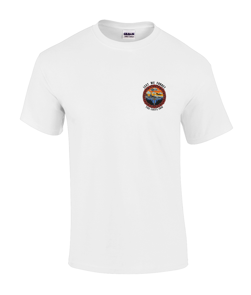 Lest We Forget Remembrance Day Military Tribute Tee – The Chits Inn