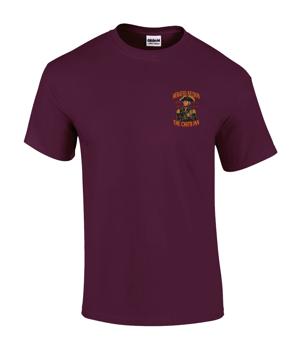 Horatio Nelson Naval History Graphic T‑Shirt | The Chits Inn | Unisex T-Shirt