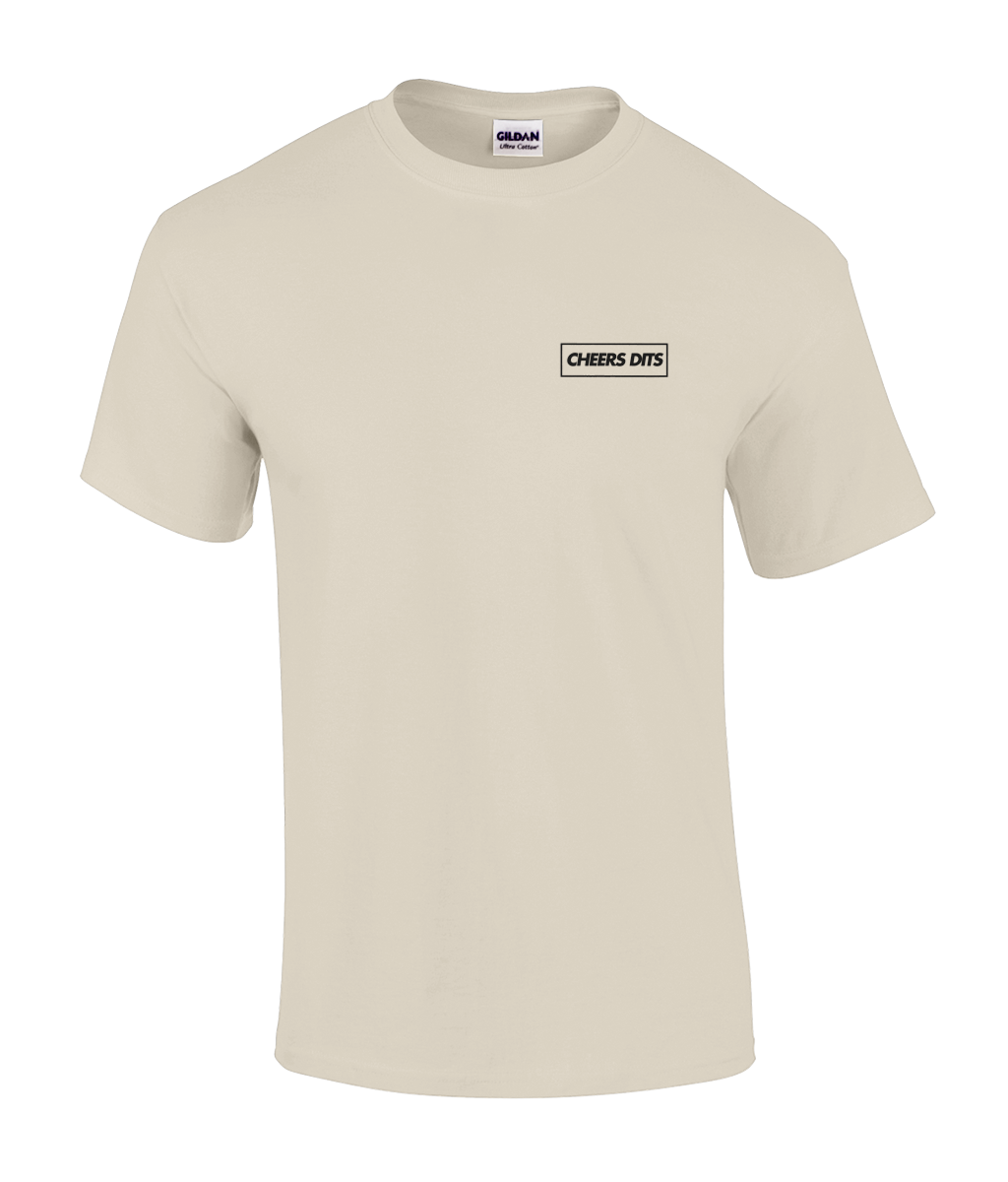 Cheers Dits™ Embroidered Tee