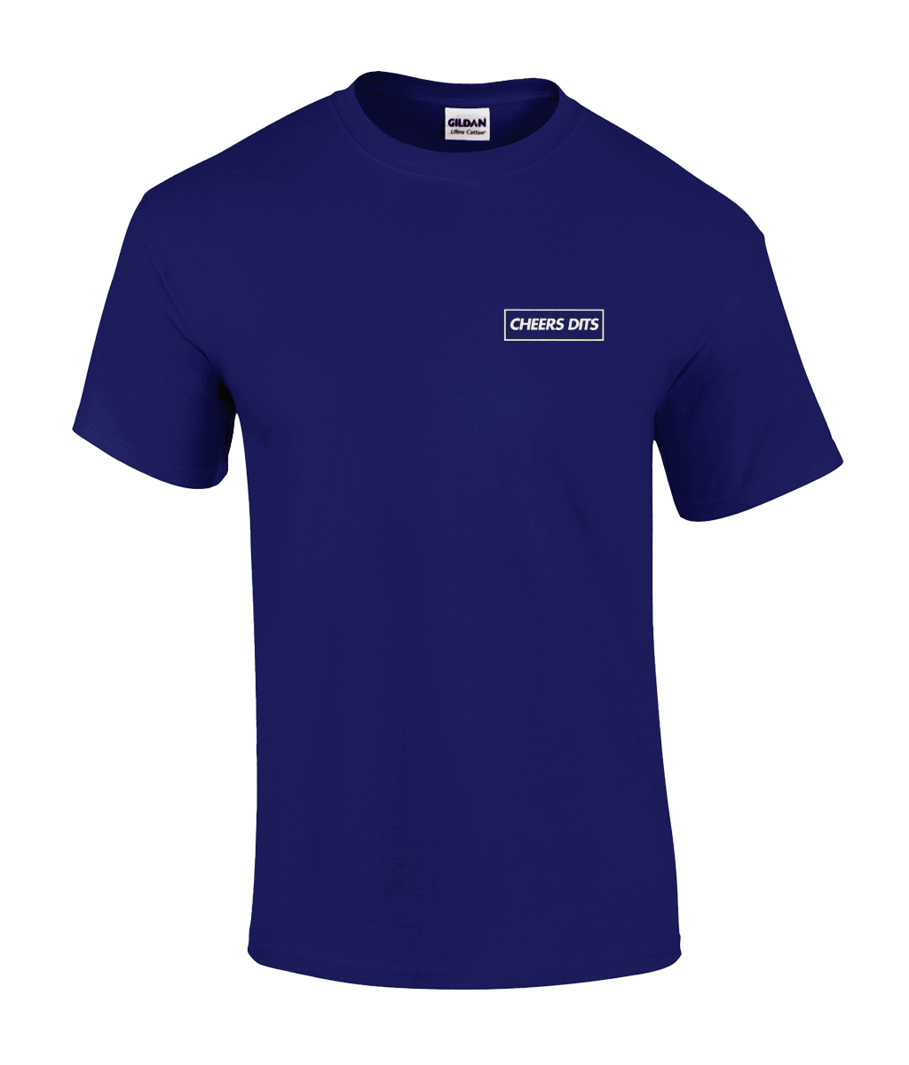 Cheers Dits™ Embroidered Tee