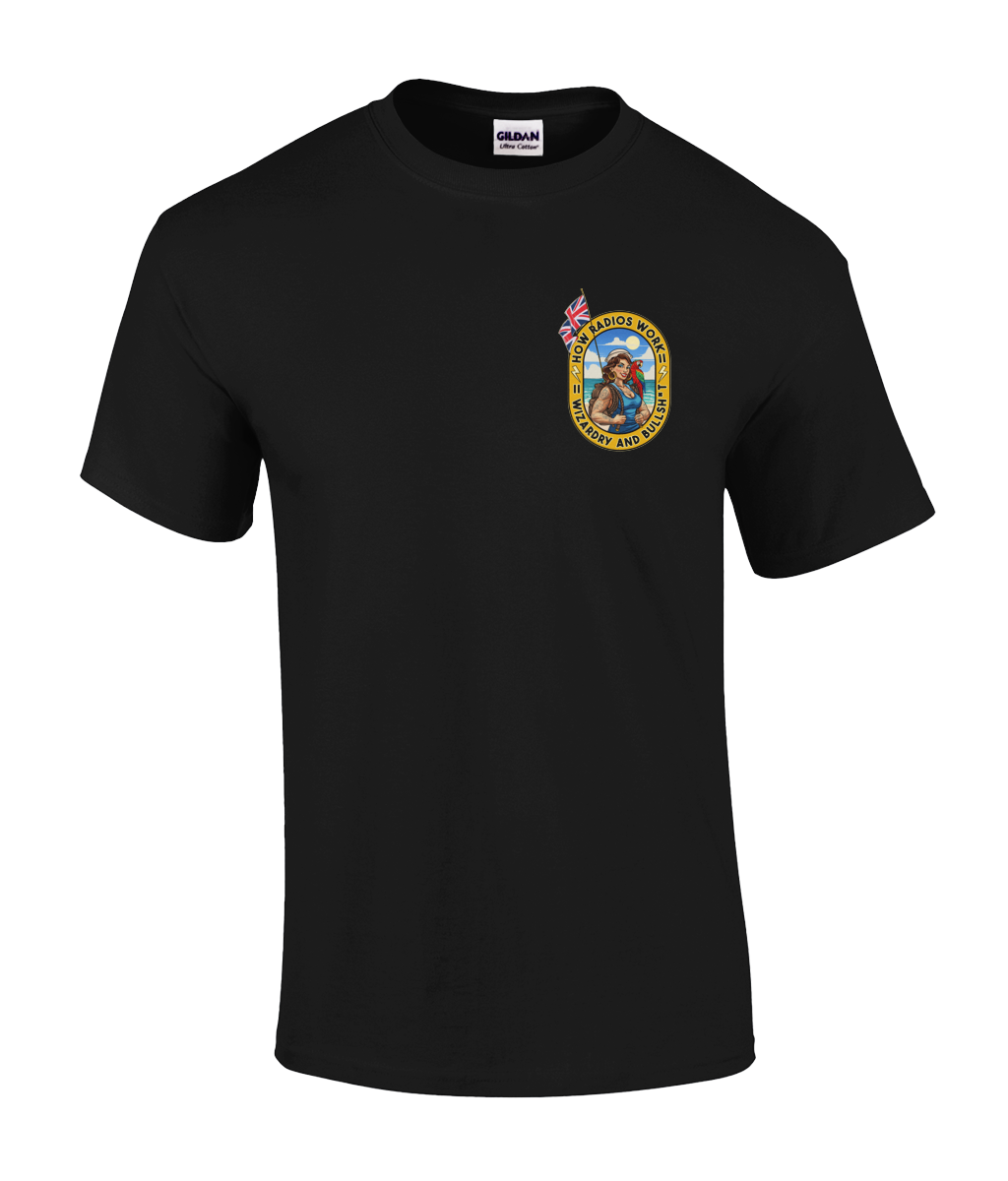 Royal Navy CIS “Radios Work” Graphic T-Shirt – Customisable | 100% Cotton