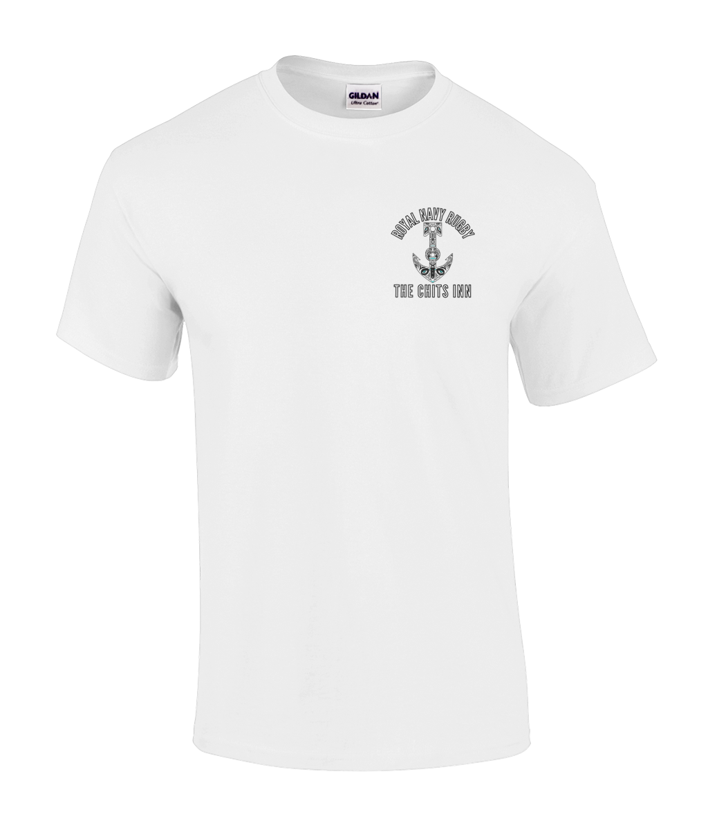 Royal Navy Rugby Tee – Polynesian Anchor Design | The Chits Inn