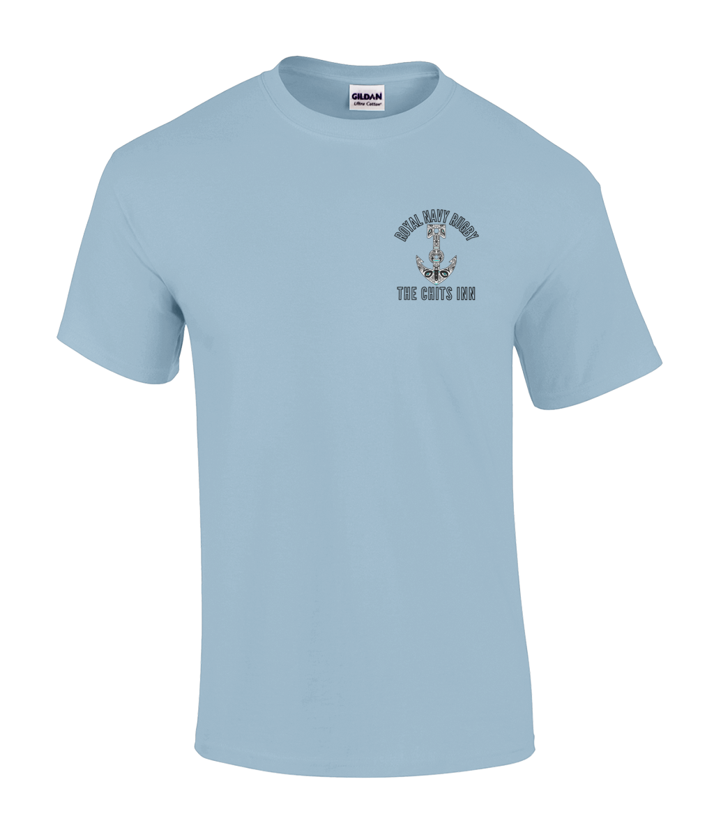 Royal Navy Rugby Tee – Polynesian Anchor Design | The Chits Inn