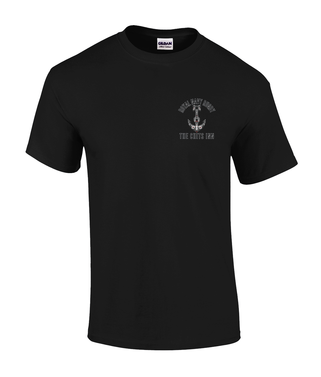 Royal Navy Rugby Tee – Polynesian Anchor Design | The Chits Inn