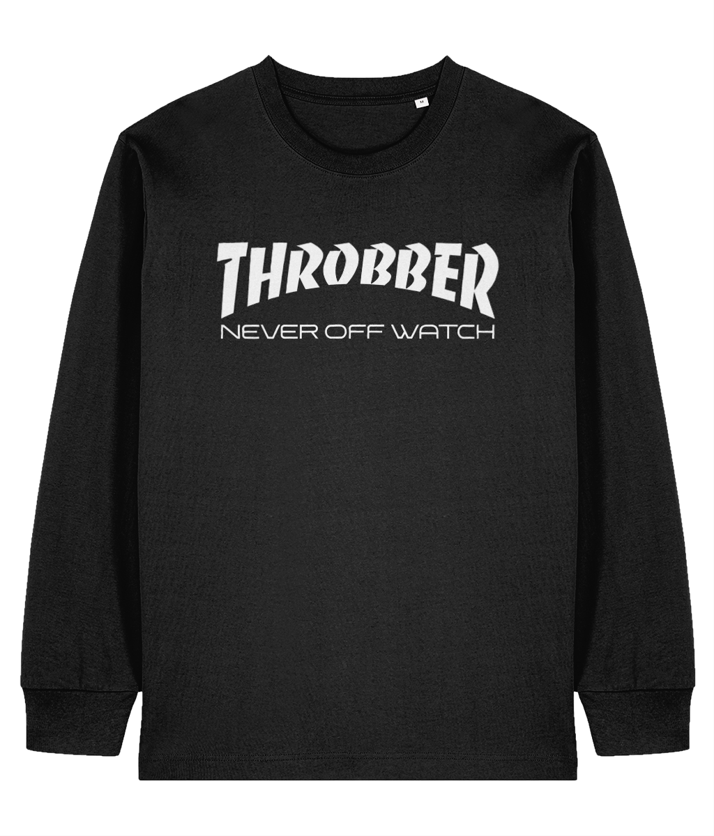 Throbber “Never Off Watch” Long-sleeve Tee
