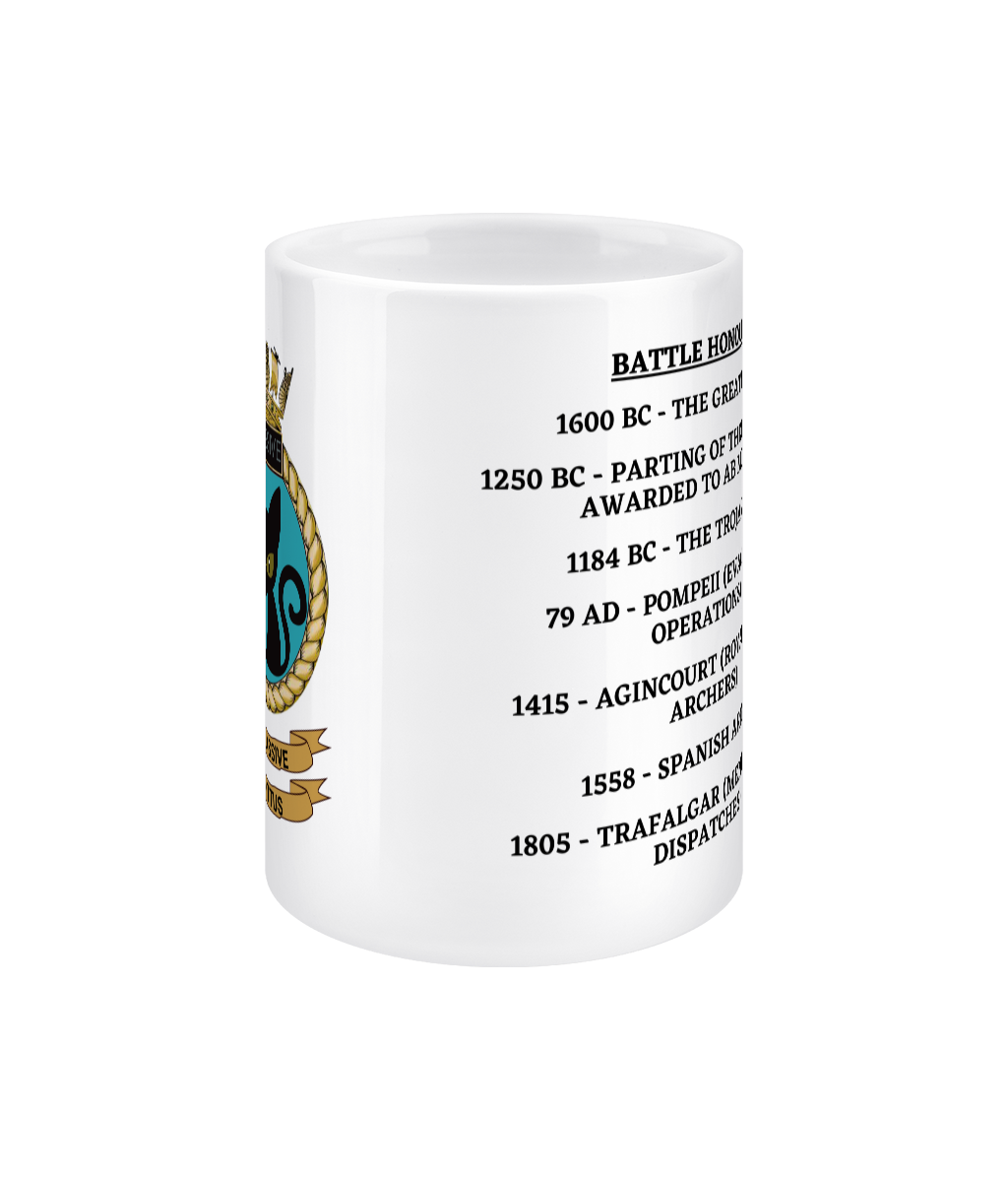HMS Massive Ship's Mug – Ceramic & Enamel