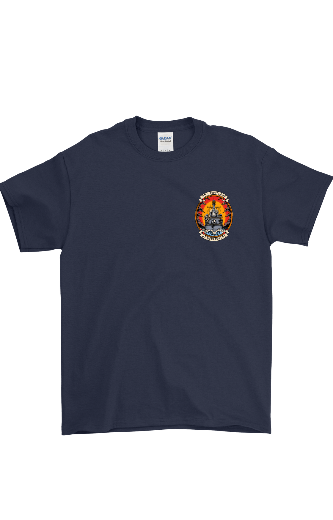 HMS Portland WE Dept T‑Shirt | The Chits Inn | Unisex T-Shirt