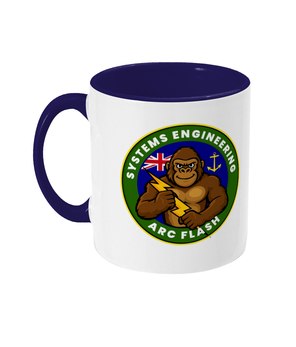Royal Fleet Auxiliary Systems Engineering “Arc Flash” Mug