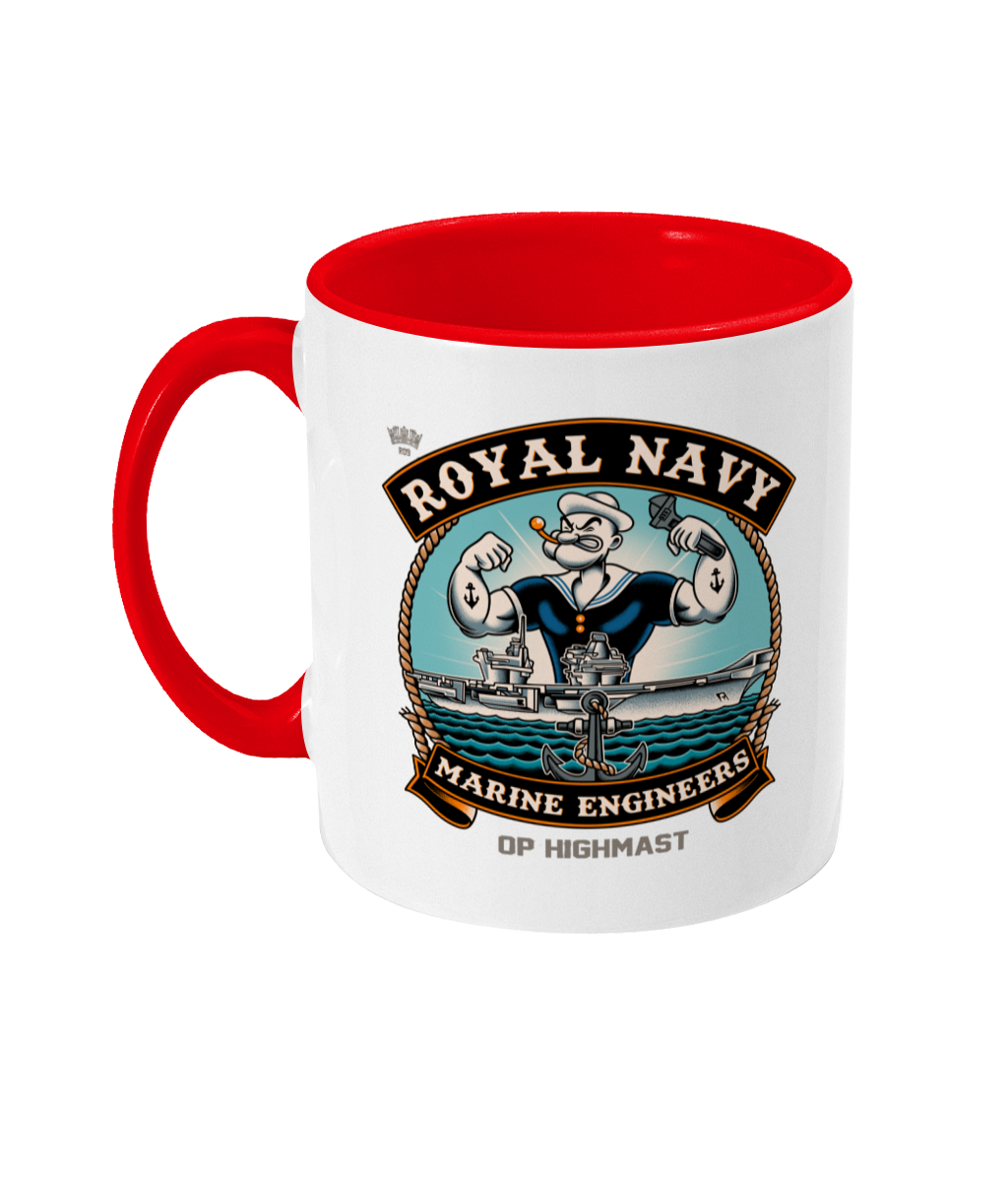 Custom Ships Crest Mug – Personalised Royal Navy & Military Mug