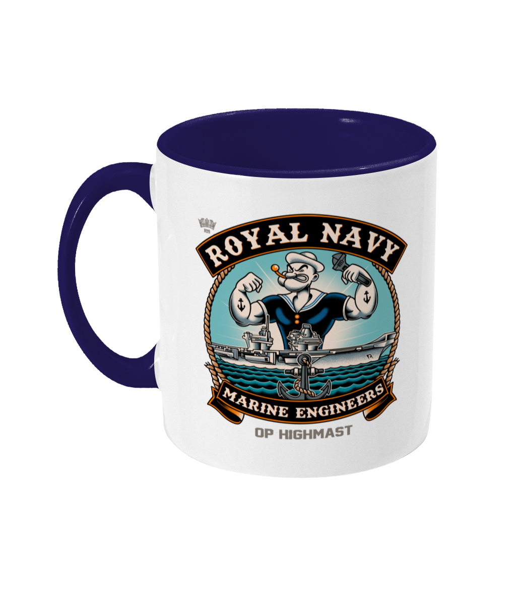 Custom Ships Crest Mug – Personalised Royal Navy & Military Mug