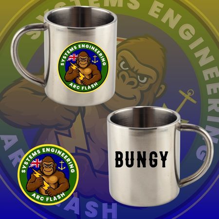 Royal Fleet Auxiliary Systems Engineering “Arc Flash” Mug