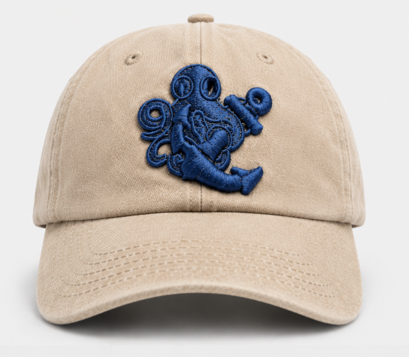 The Chits Inn 3D Puff Octopus Hat