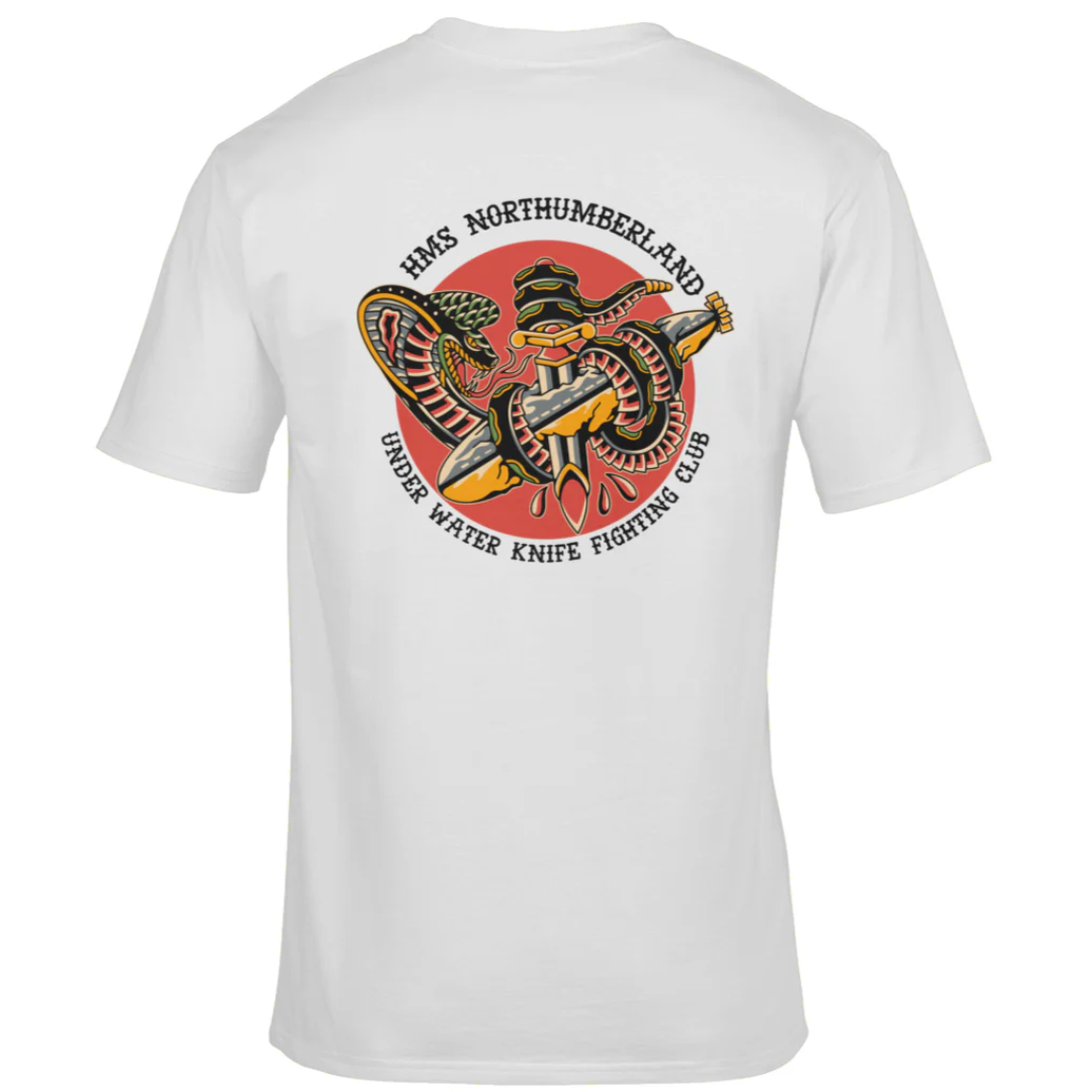 HMS Northumberland Underwater Knife Fighting Club Tee