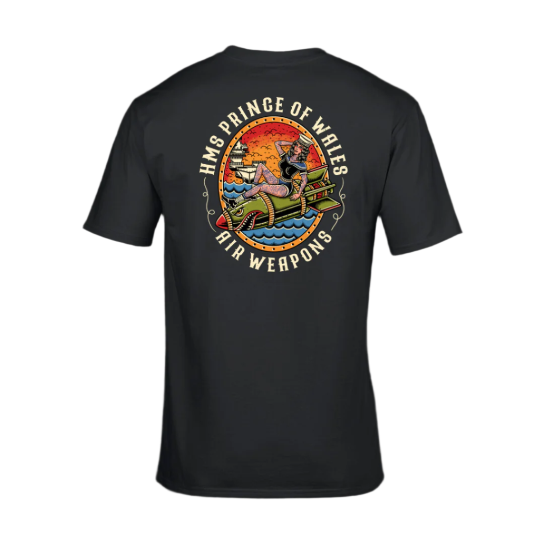 HMS Prince of Wales Air Weapons Tee